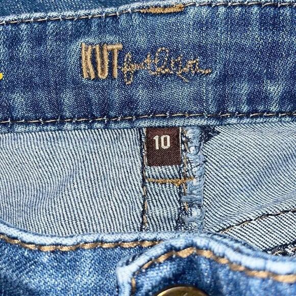 Kut from the Kloth Women’s Sz 10 Jeans Kate Low Rise Bootcut - Picture 3 of 7